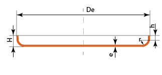 diagram dish head F-5